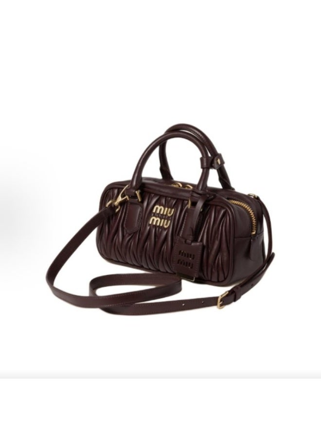Miu Miu Small Arcadie Top Handle Bag in Matelassé Nappa Leather Crossbody Shoulder - Image 2