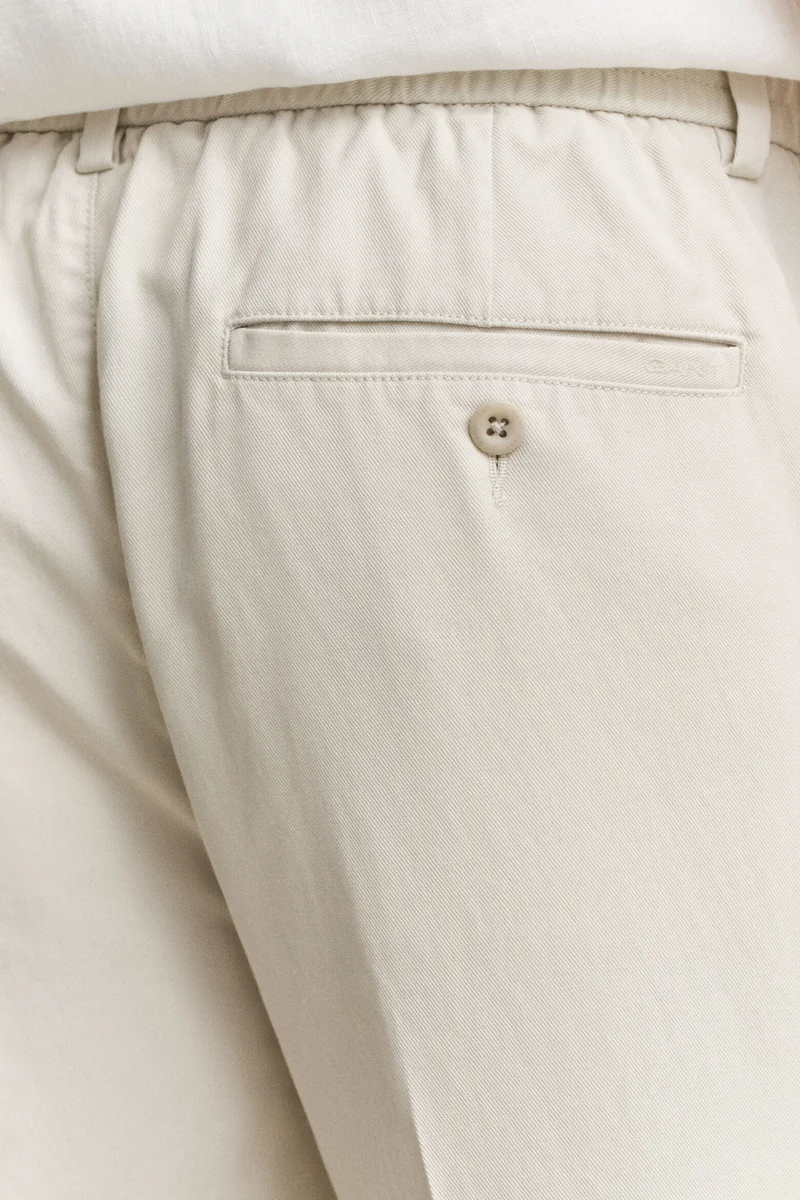 GANT  Slim Smart Cotton Lyocell Pants for Men | Best Price UAE