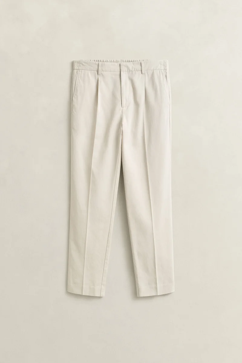 GANT  Slim Smart Cotton Lyocell Pants for Men | Best Price UAE