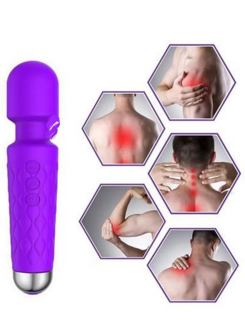 general Wireless Deep Tissue Body Massager For Sport Relax ,Mini Size Easy To Carry ,Purple