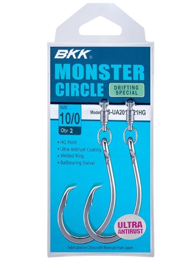 BKK Hooks A-BR-5610 Monster Circle Drifting Special Size 6/0# 2 Pack - Image 5
