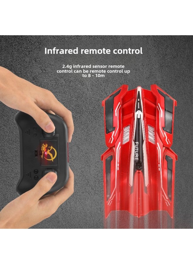 Loquat Explosions 1908 Stunt Car Remote Control Light Climbing Car And Children's Remote Control Car Toy Racing Car-Color:1908 Blue Wall Climbing Car (chinese Packaging) - Image 5