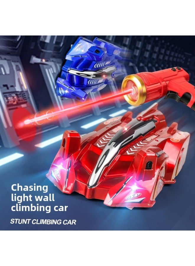 Loquat Explosions 1908 Stunt Car Remote Control Light Climbing Car And Children's Remote Control Car Toy Racing Car-Color:1908 Blue Wall Climbing Car (chinese Packaging) - Image 2