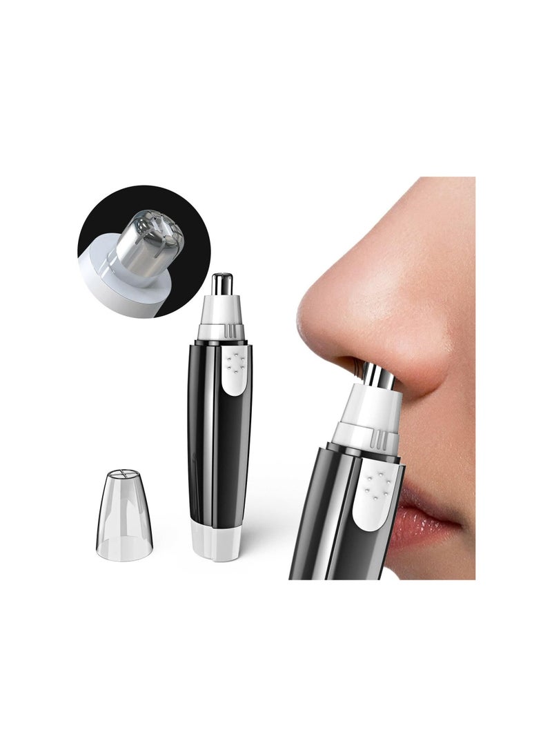 NNEWVANTE - Electric Nose and Ear Hair Trimmer Eyebrow Shaver, Professional Painless Nose Hair Remover for Men and Women, Waterproof Stainless Steel Head, Mute Motor, Men's Women Hair Cleaner。 - Image 1