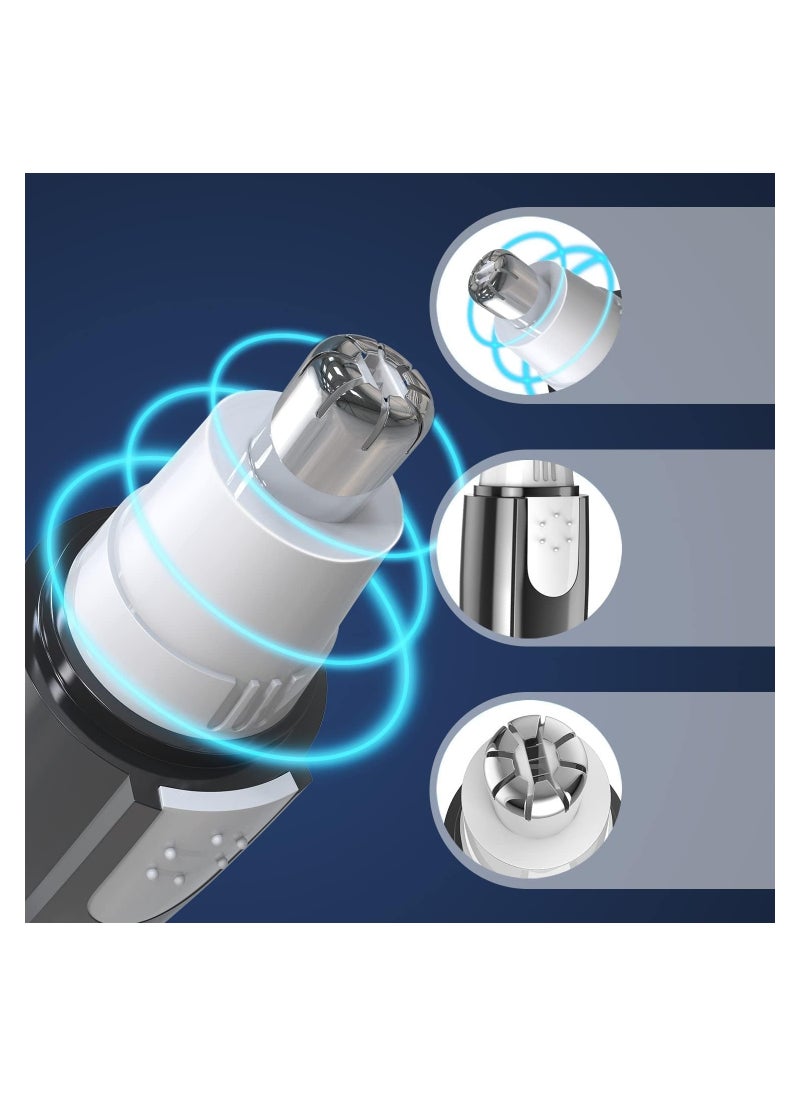 NNEWVANTE - Electric Nose and Ear Hair Trimmer Eyebrow Shaver, Professional Painless Nose Hair Remover for Men and Women, Waterproof Stainless Steel Head, Mute Motor, Men's Women Hair Cleaner。 - Image 1
