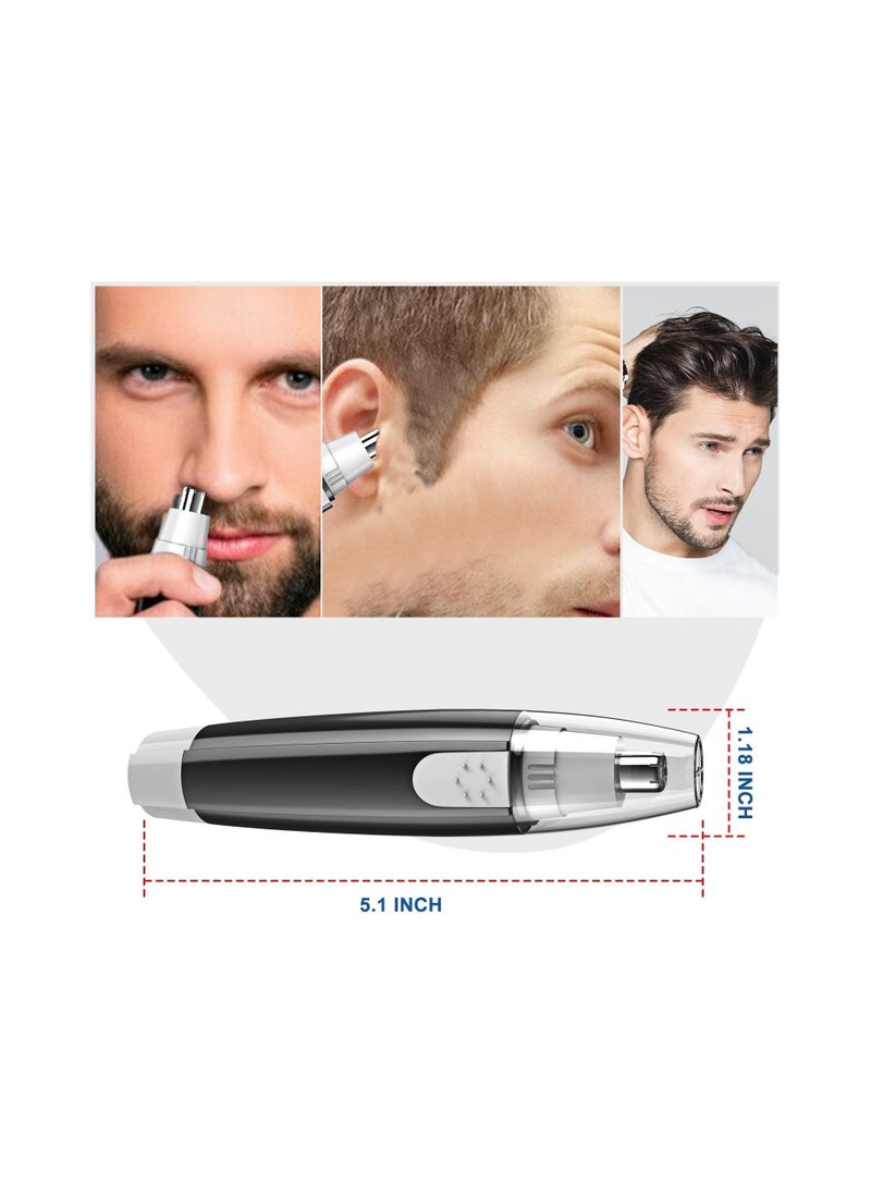 NNEWVANTE - Electric Nose and Ear Hair Trimmer Eyebrow Shaver, Professional Painless Nose Hair Remover for Men and Women, Waterproof Stainless Steel Head, Mute Motor, Men's Women Hair Cleaner。 - Image 1
