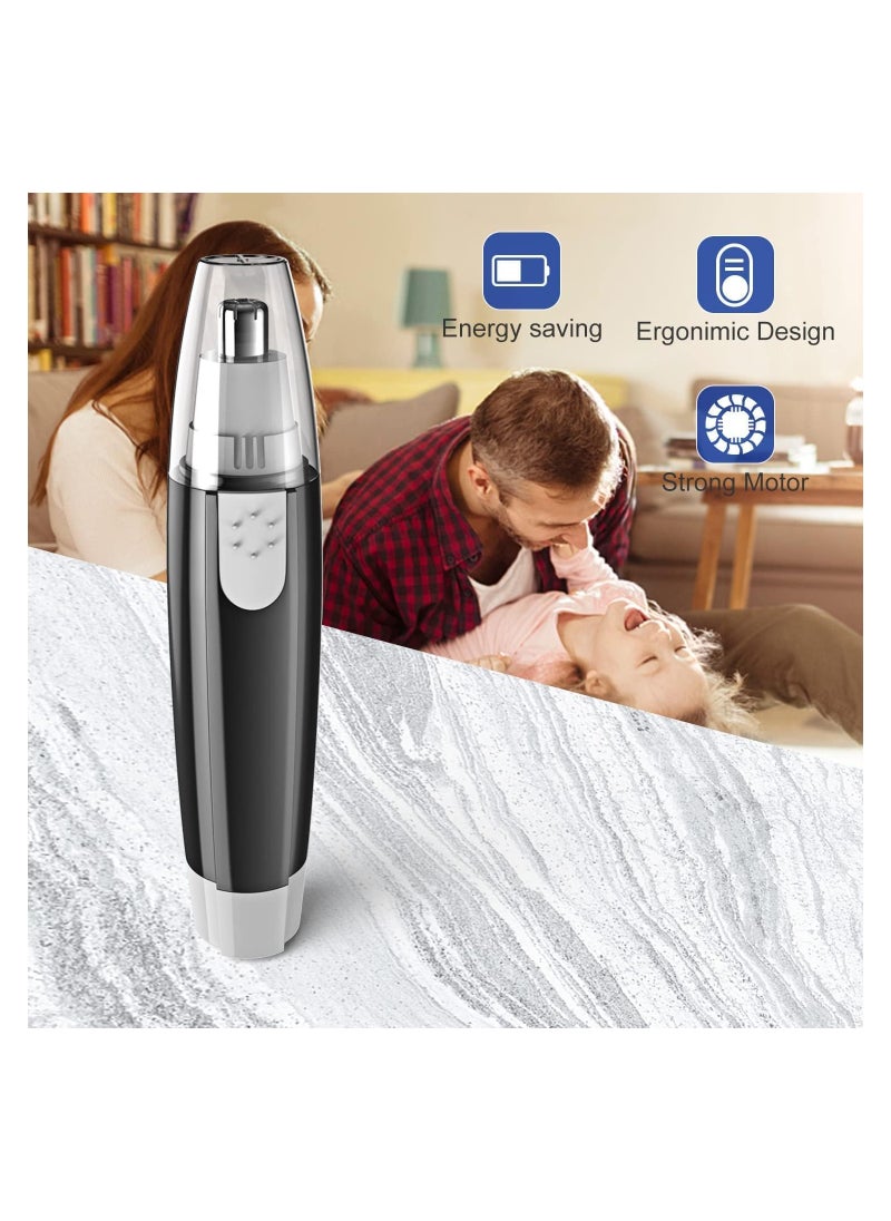 NNEWVANTE - Electric Nose and Ear Hair Trimmer Eyebrow Shaver, Professional Painless Nose Hair Remover for Men and Women, Waterproof Stainless Steel Head, Mute Motor, Men's Women Hair Cleaner。 - Image 1