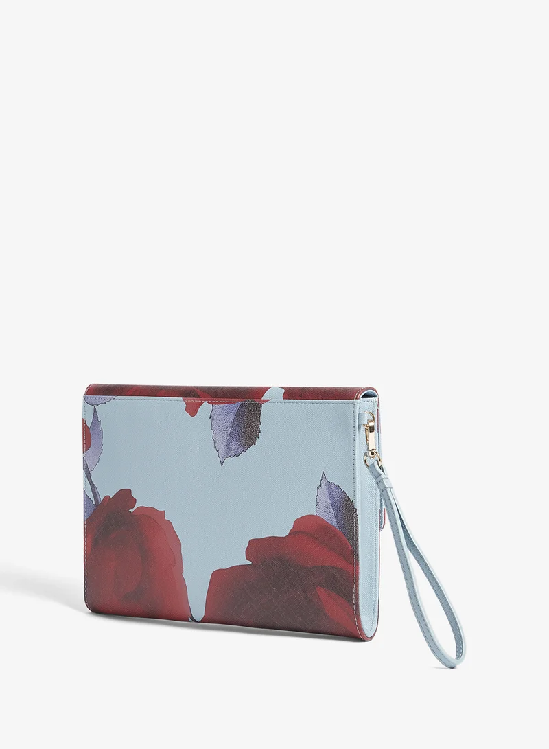 Ted Baker Rose Print Pouch