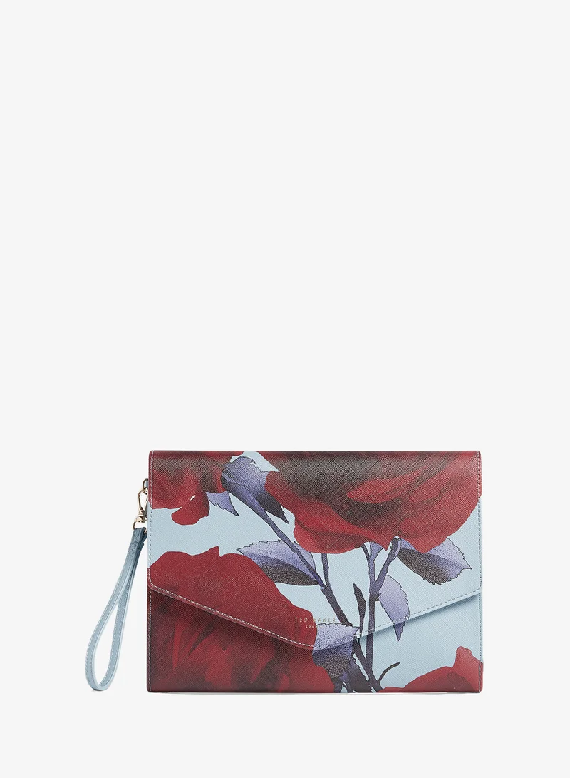 Ted Baker Rose Print Pouch