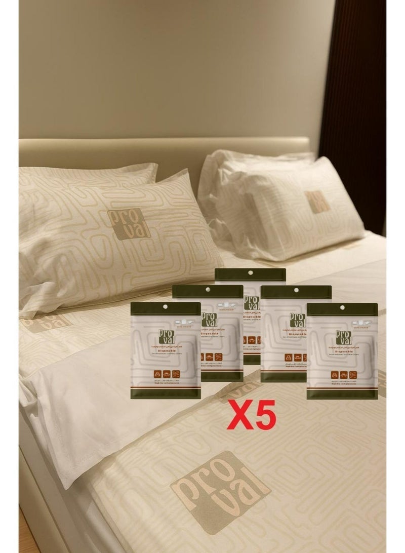 5 بكجات أغطية سرير كامل - Image 1