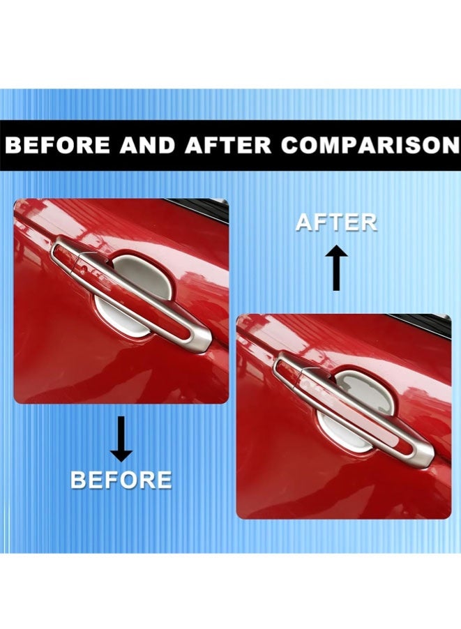 FASHION MANIA 8Pcs Waterproof Car Door Handle Scratch Protector, Transparent Waterproof Anti-Scratch Paint Invisible Protection Film for Car Door Handle - Image 3