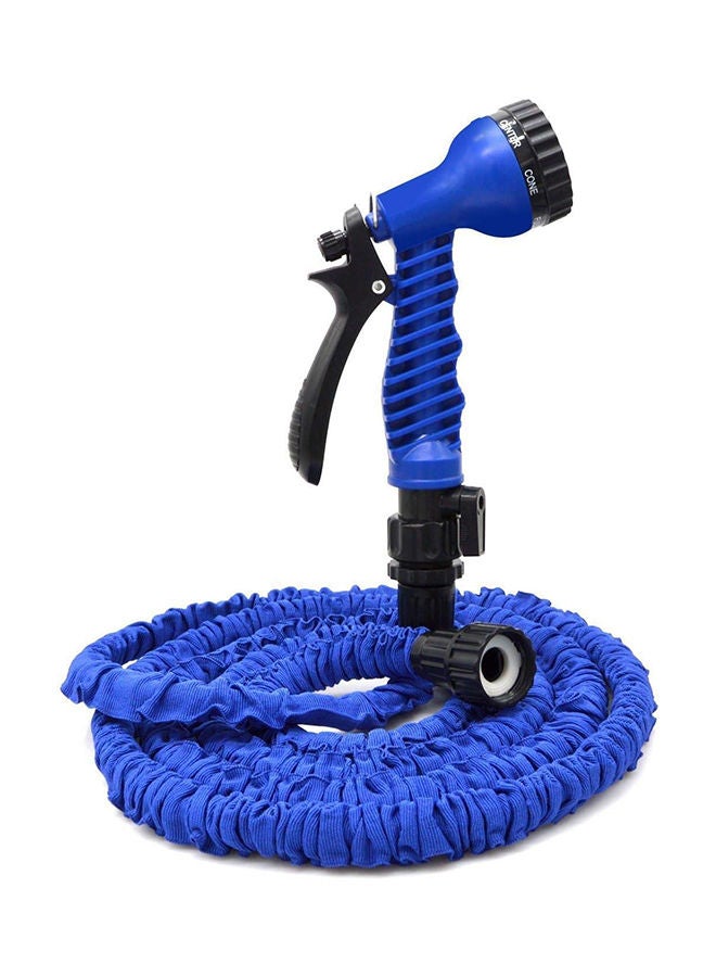 125 Feet Garden Hose Water Hose Hose Reel Best Hoses Expandable Garden Hose With 7-Way Spray Nozzle Flexible Hose(Blue)