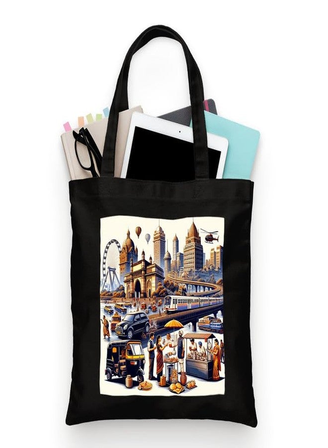 PrintingZone Printed Tote Bag For Women| Trendy Art Printed Canvas Tote Bag for Women - Image 1