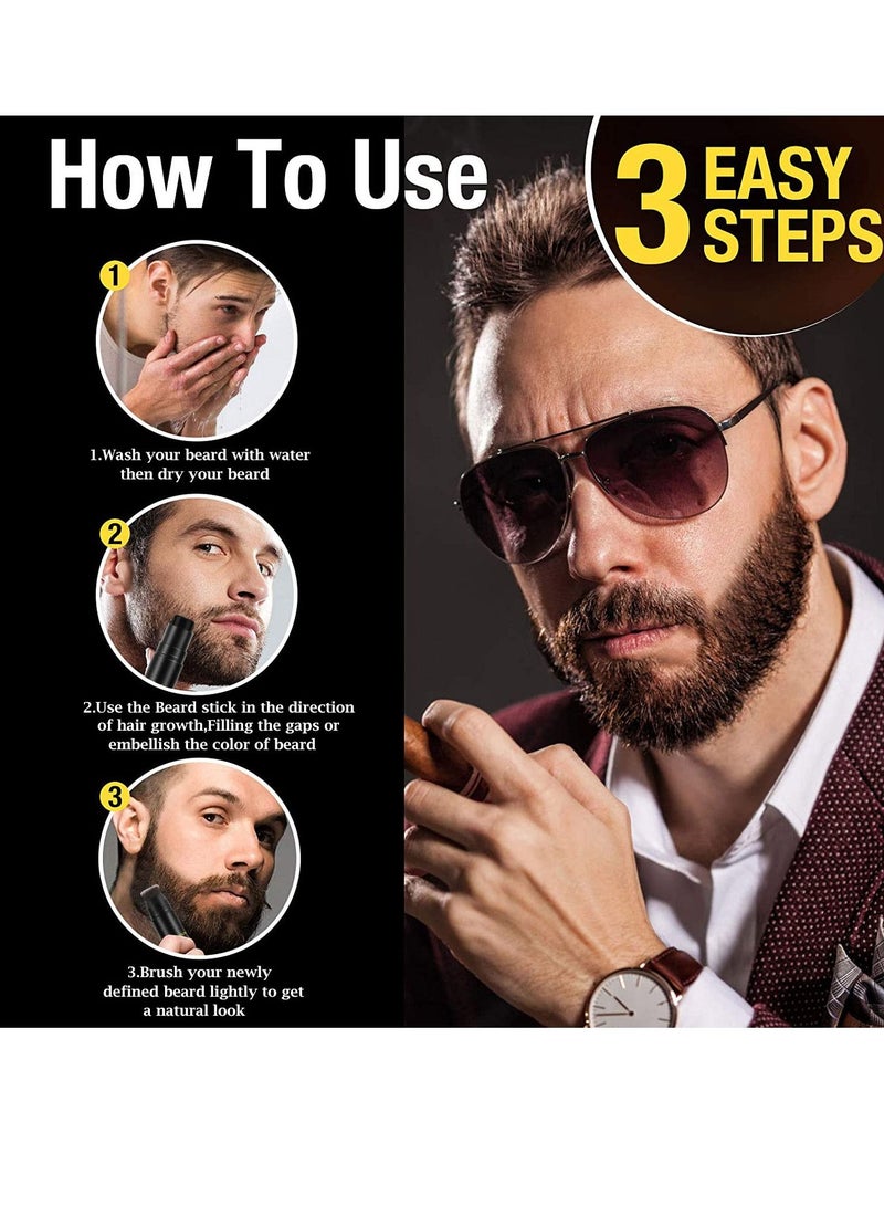 2-in-1 Waterproof Beard Pen - Image 3