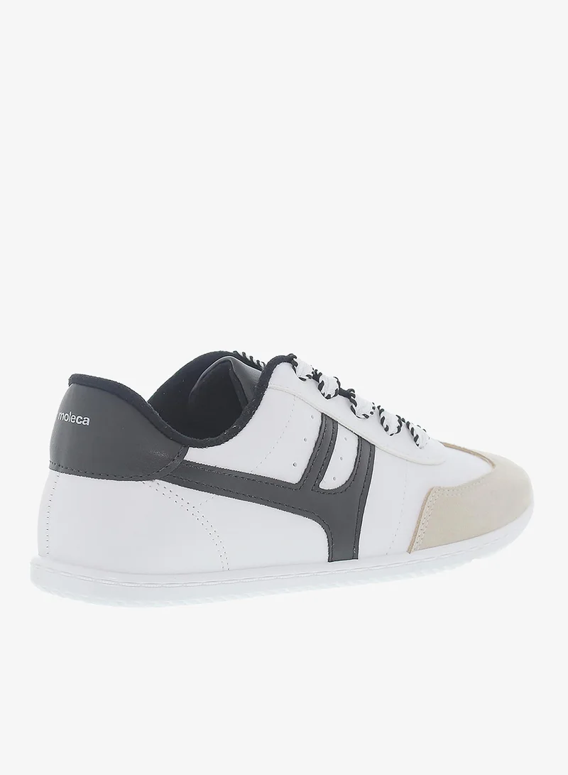 Moleca White Moleca Women’s Sneakers – Lightweight Casual Footwear with Comfortable Cushioning for Women | Best Price UAE