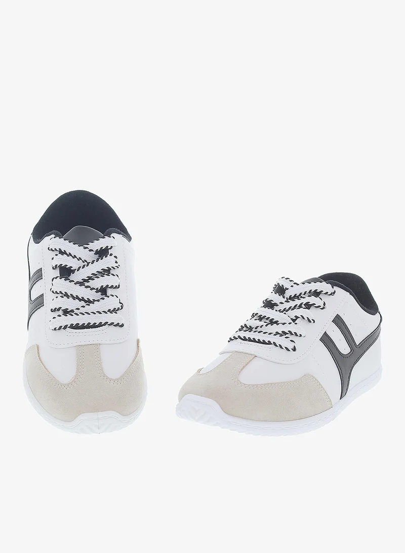 Moleca White Moleca Women’s Sneakers – Lightweight Casual Footwear with Comfortable Cushioning for Women | Best Price UAE