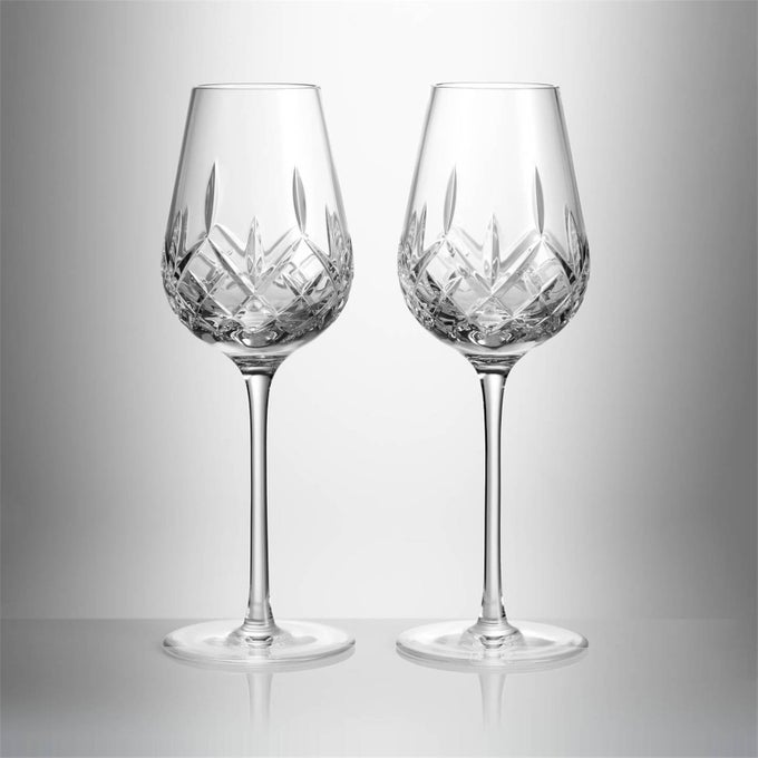 CONNOISSEUR LISMORE COGNAC GLASS SET OF 2