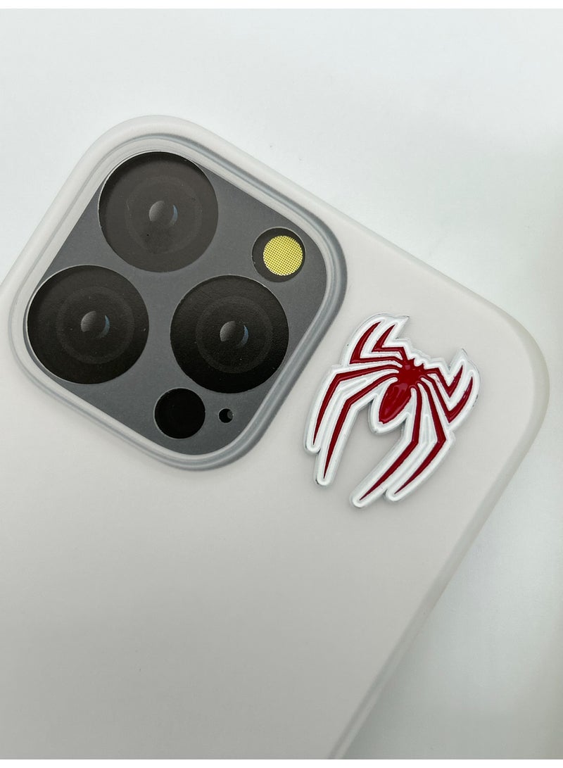 4 pieces of Metal stickers - Spider-man Stickers - Premium Quality Metal for Mobile, Laptop, Backpacks and more - Image 3