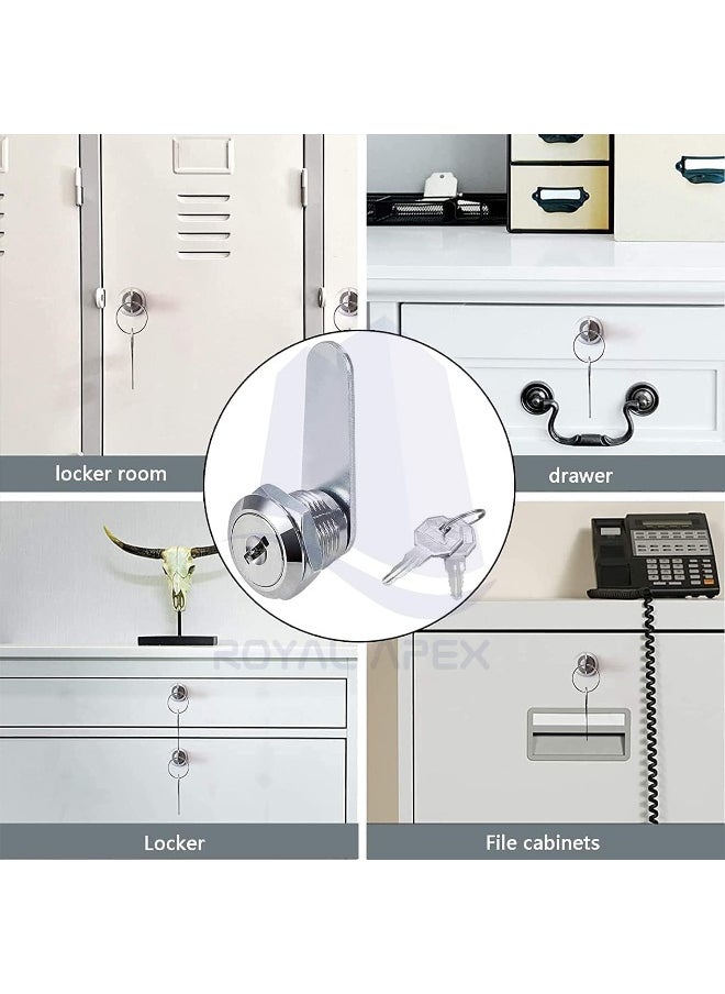 Royal Apex Royal Apex 2Pcs Cabinet Security Locks - Mail Box Twist Knob Lock With Keys  - Image 5