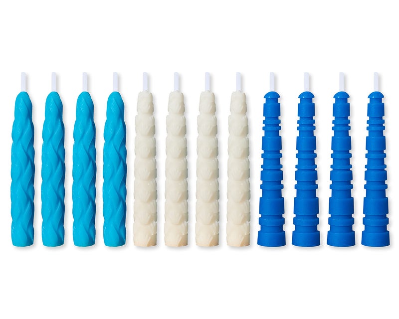 Papyrus Birthday Candles Aqua 12Count