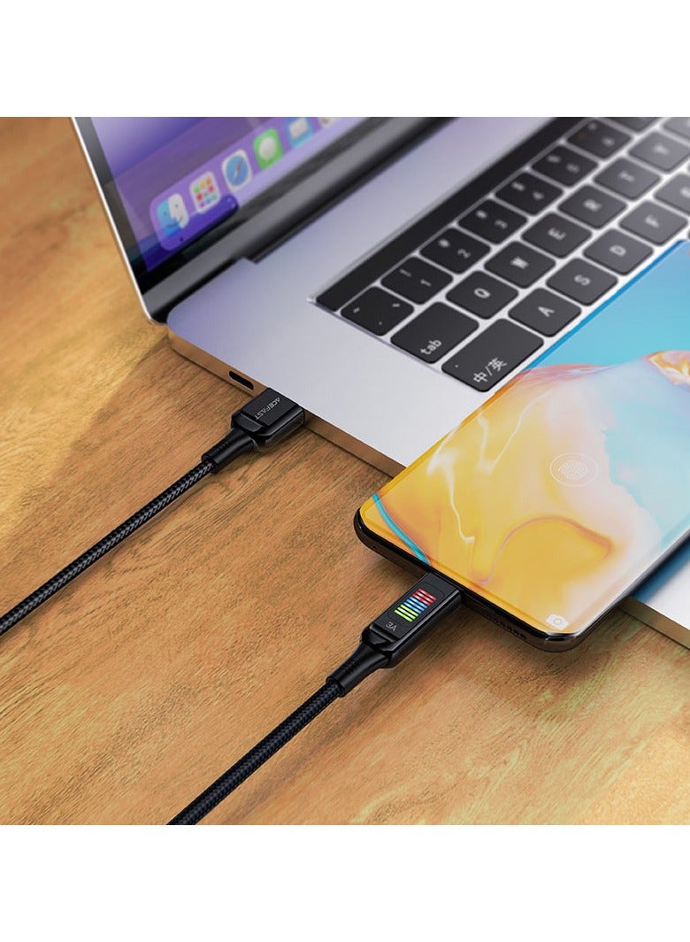 أسيفاست كابل بيانات الشحن C7-04 USB-A إلى USB-C 60 واط - Image 5