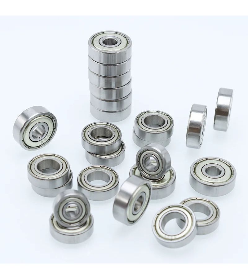 5 Pack Miniature Ball Bearings 608ZZ ID6x10x3 Deep Groove Small Bearings for Skates - Image 1