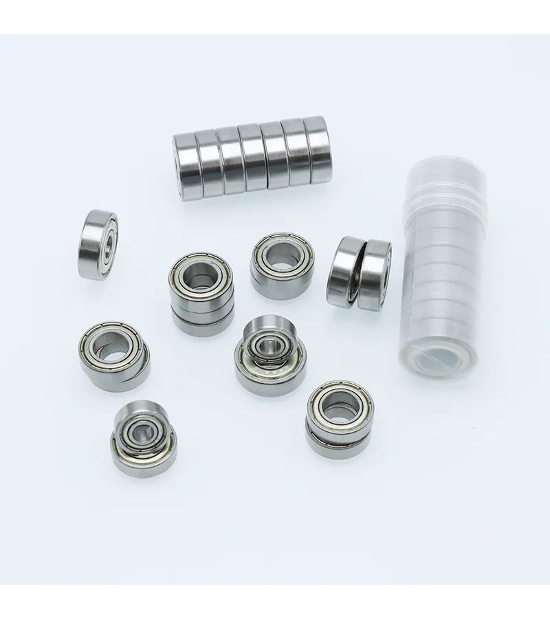 5 Pack Miniature Ball Bearings 608ZZ ID6x10x3 Deep Groove Small Bearings for Skates - Image 2