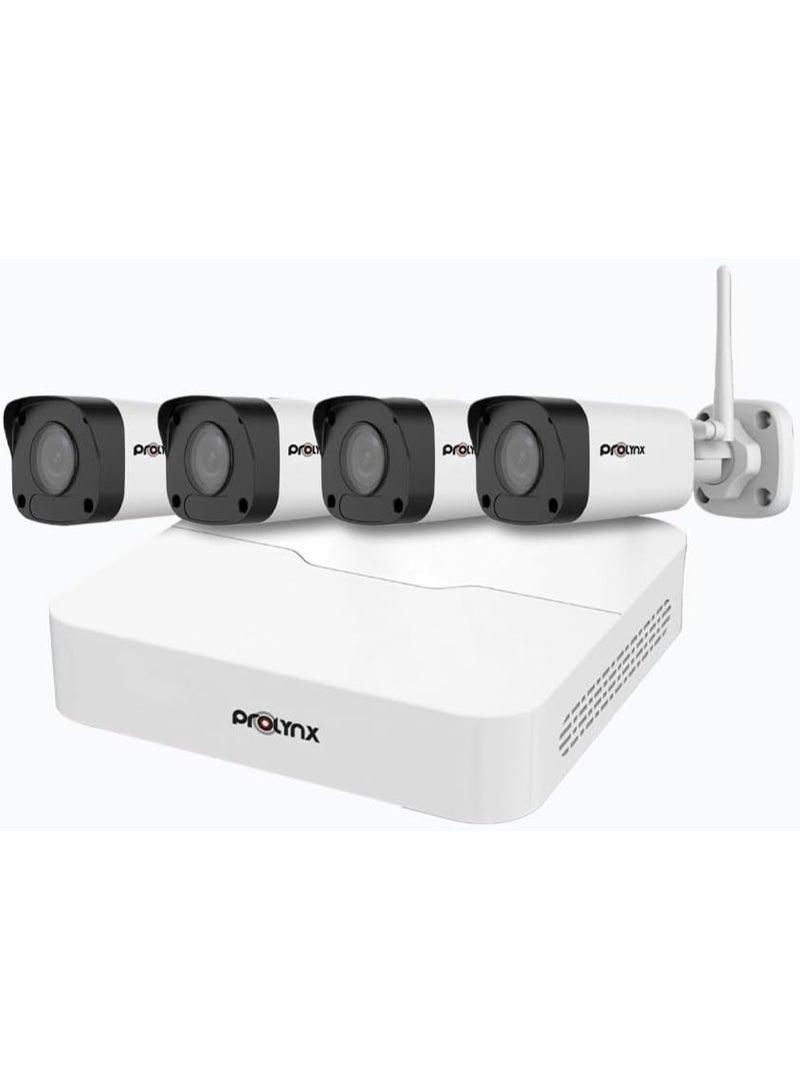 Prolynx Wi-Fi Surveillance Kit – Wireless Security Camera System for Home & Business - PL-IPB777