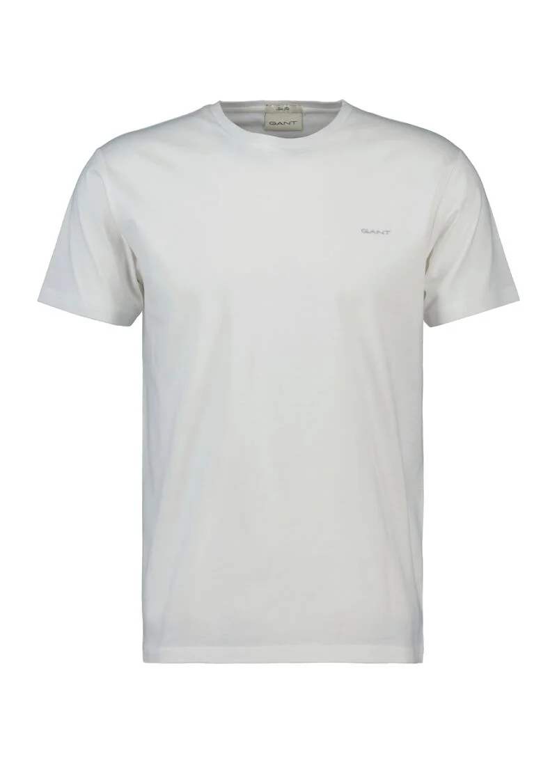 GANT Gant Slim Mercerized Ss T-Shirt