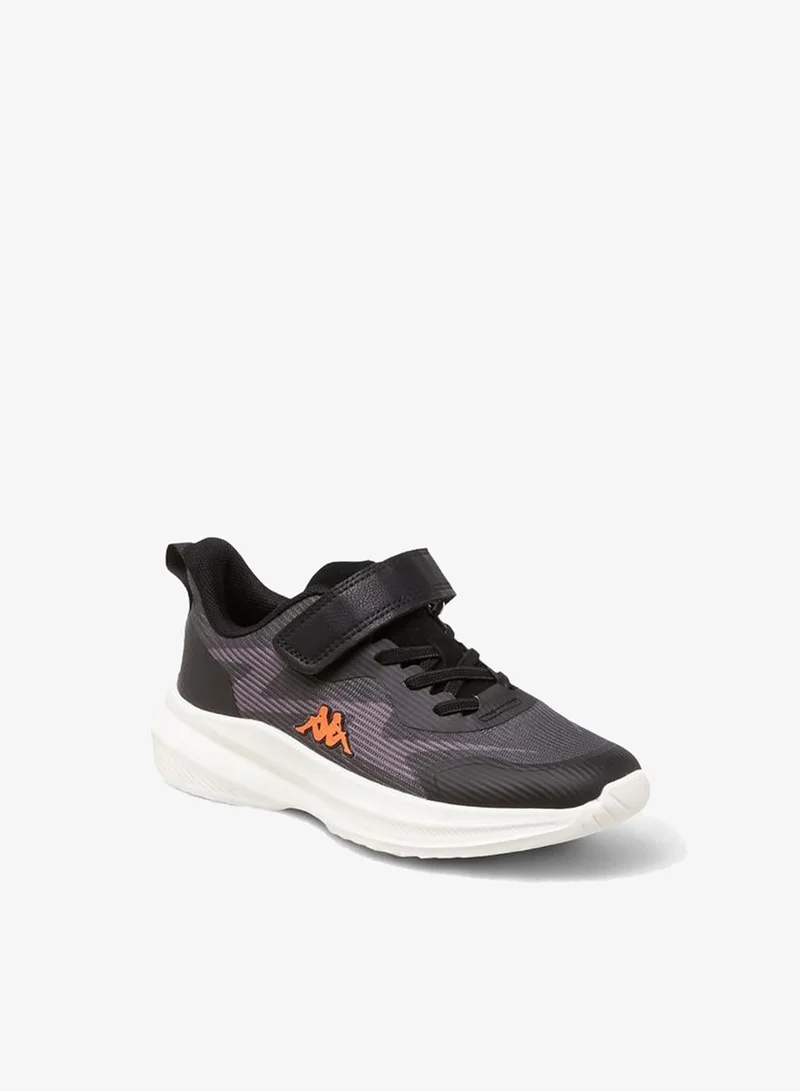 Kappa Boys Logo Detail Hook and Loop Sports Shoes