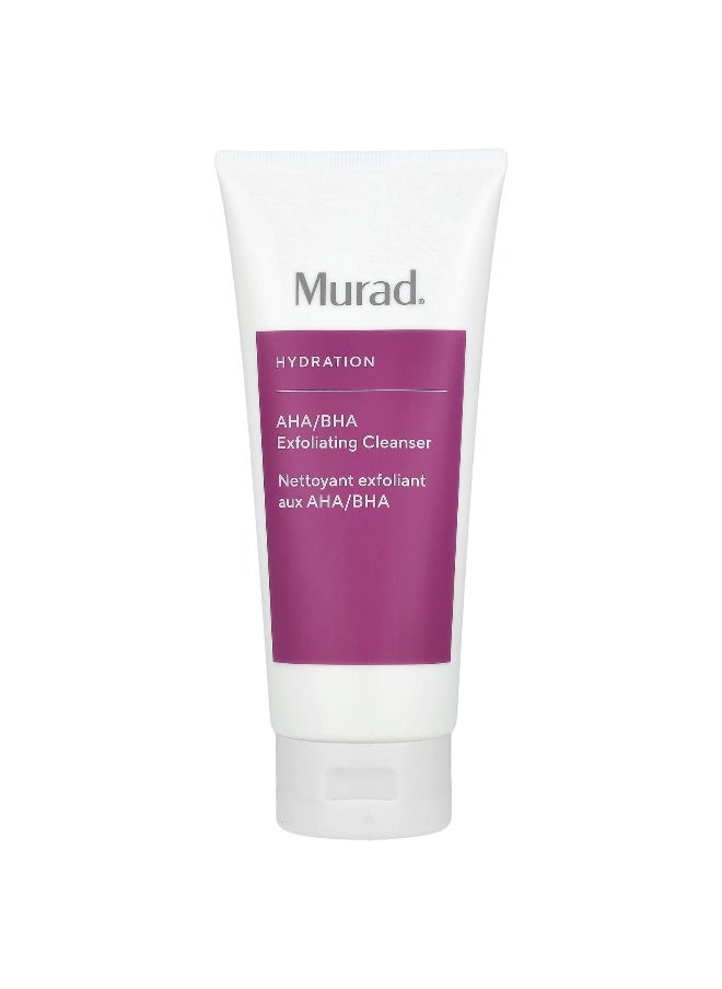 Murad Murad, Hydration, AHA/BHA Exfoliating Cleanser, 6.75 fl oz (200 ml)  - Image 1