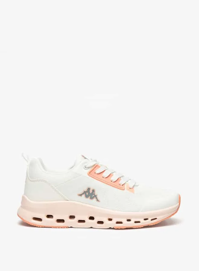 Kappa Women's Logo Detail Sports Shoes with Lace-Up Closure