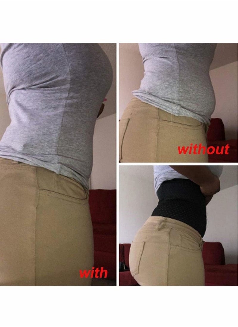 Generic - Women's Waist Trainer Corset Tummy Control Shapewear Waist Cincher Breathable and Invisible High Waisted Body Shaper, Beige Size M - Image 1