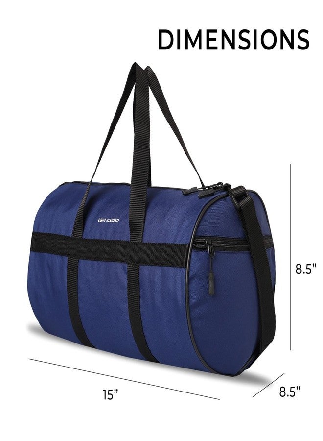DEIN KLEIDER Sports Gym Travel Duffle Bag (Blue) - Image 4