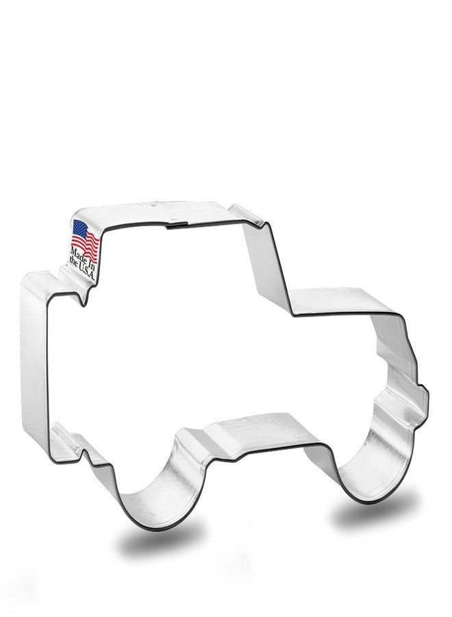 Foose SUV Military Off-Road Vehicle Cookie Cutter 4.25 Inch – Made in the USA – Foose Cookie Cutters Tin Plated Steel - SUV Cookie Mold - Image 2