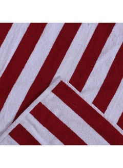 Kuber Industries Kuber Industries Cotton Super Absorbent Bath Towel|Quick Dry Towel for Bath,Beach,Pool,Travel,Spa and Yoga,36 x 72 Inches, (Extra Large,Red)  - Image 3