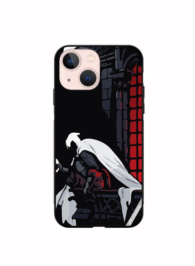 VR CREATIVE Protective Case Cover For Apple iPhone 13 mini Moon Knight Design Multicolour - Image 1