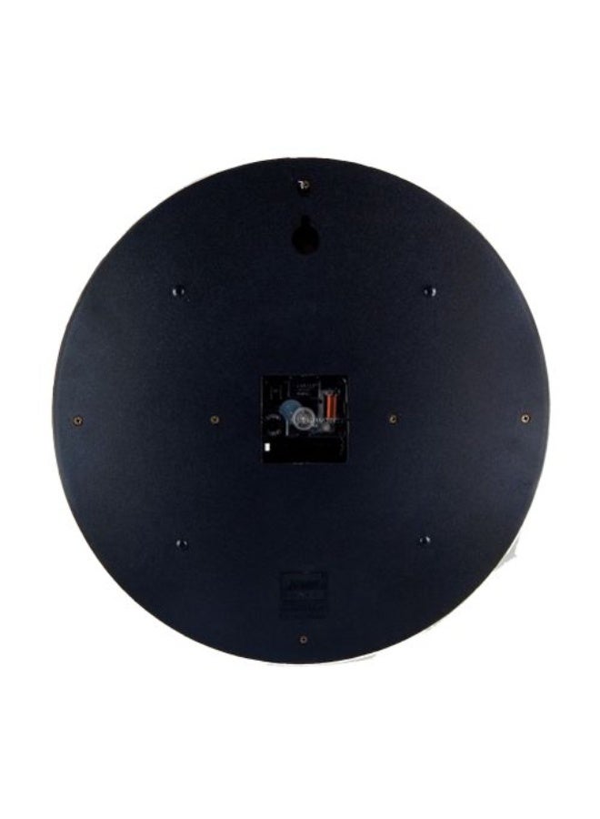 SONERA Round Wall Clock with Copper-Tone Frame and White Dial - Image 2