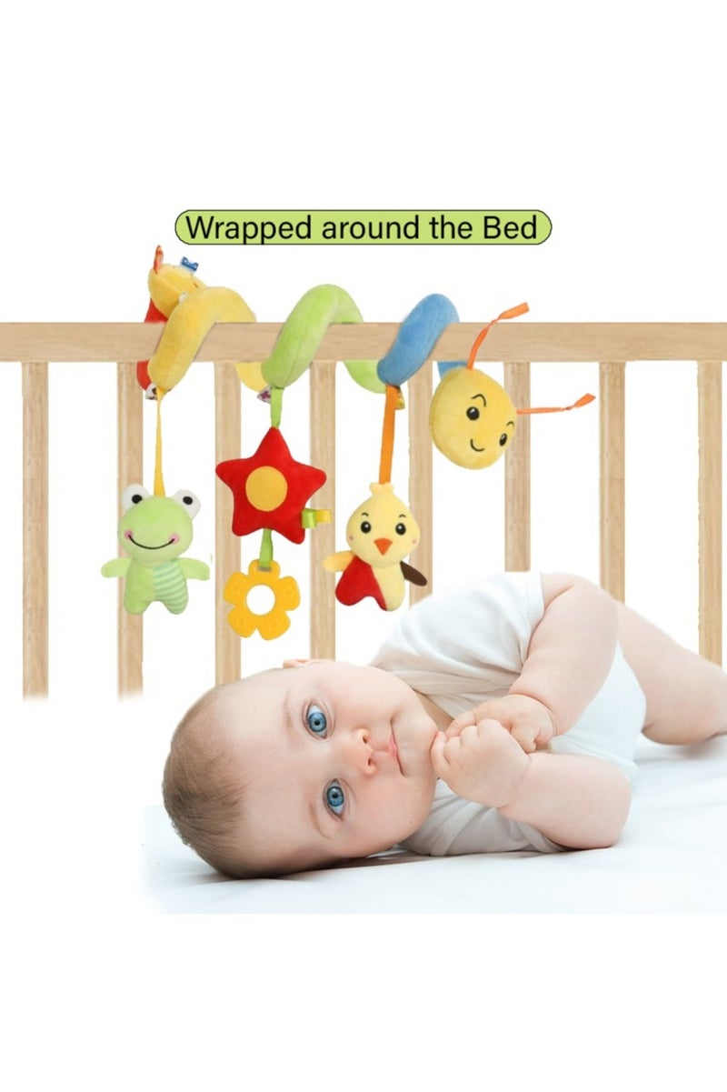 Baby Toy Spiral - Soft & Interactive Animal-Themed Hanging Toys - Image 3
