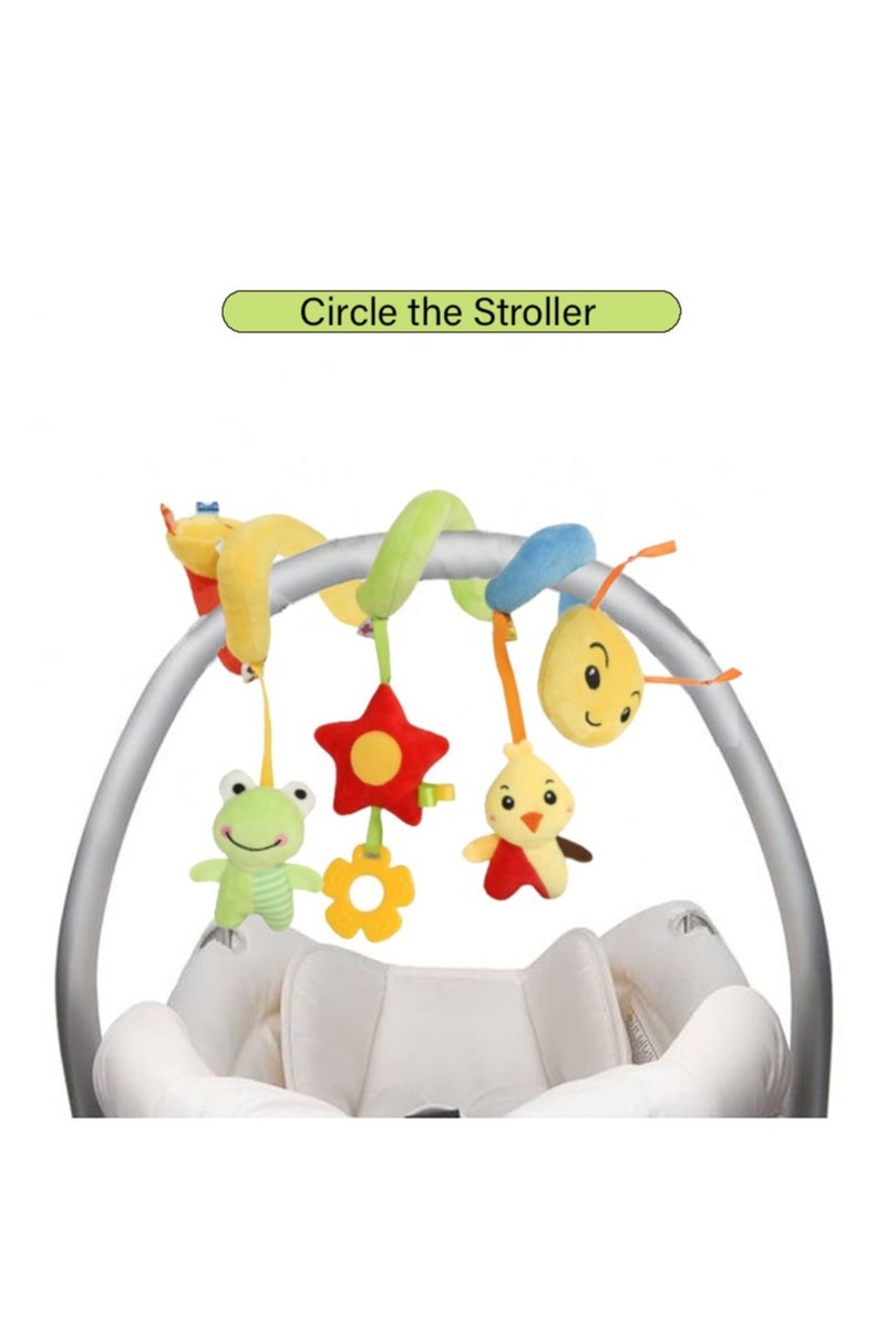 Baby Toy Spiral - Soft & Interactive Animal-Themed Hanging Toys - Image 4