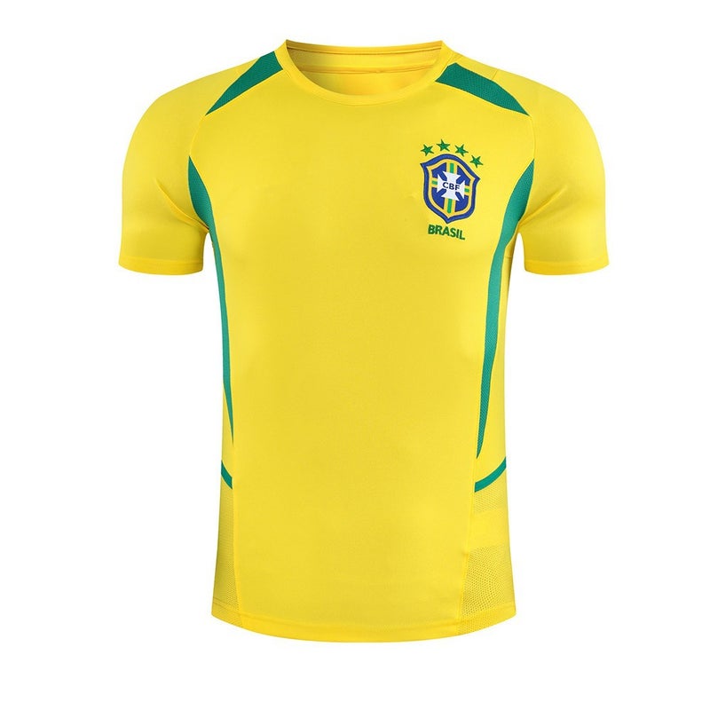 2002-10 Brazil Team Jersey Away Kaka Neymar Ronaldo Ronaldinho Kaka Football - Image 3