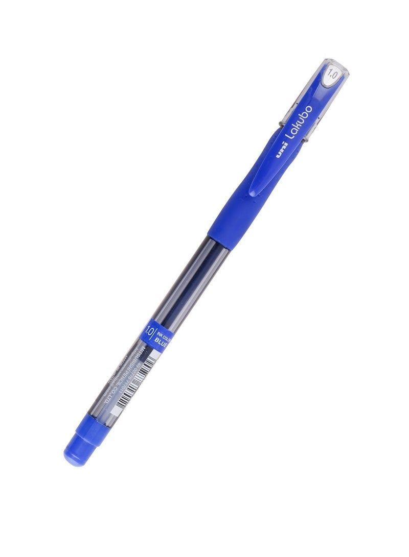Uniball 1-Piece Lakubo Ballpoint Pen 1.0mm Tip Blue Ink - Image 2