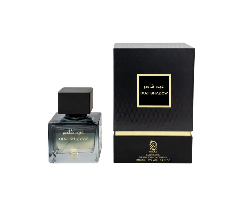 NYLAA عطر عود شادو (EDP) 100 مل | عطر فاخر للرجال | رائحة عود تدوم طويلاً | عطر للاستخدام اليومي - Image 4