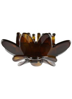 CARAVAN Actually Flying Rose With Patent Covered Spring Hair Claw In Tortoise Shell  - Image 2
