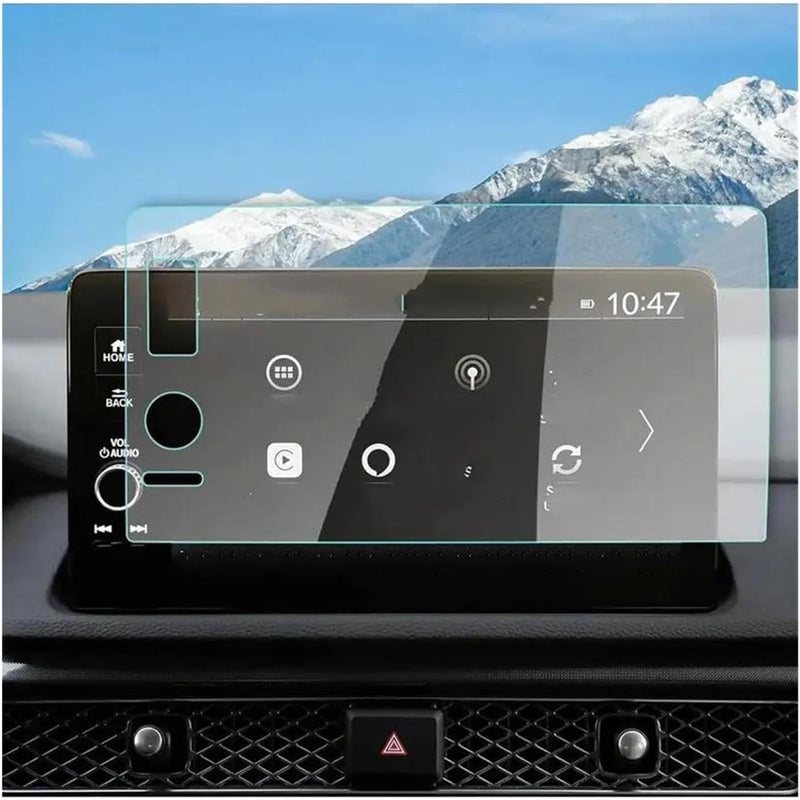 9INCH Car LCD GPS Navigation Tempered Glass Screen Protector Film For ZR-V For ZRV 2024 - Image 1