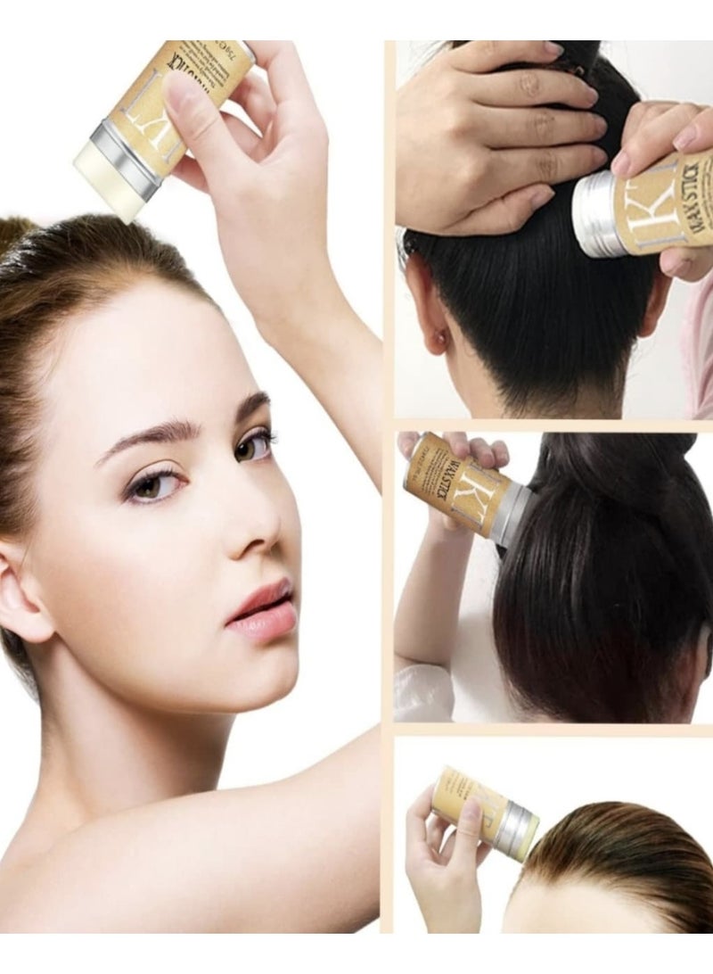 IKT Hair Wax Stick for Smooth Wigs, Non-Greasy Styling Solution for Flyaways, Edges, and Frizz , Hair Pomade Stick, Strong Hold Makes Hair Look Neat and Tidy Easy Styling - 75g e 2.7 fl.oz ( 1 PC ) - Image 5