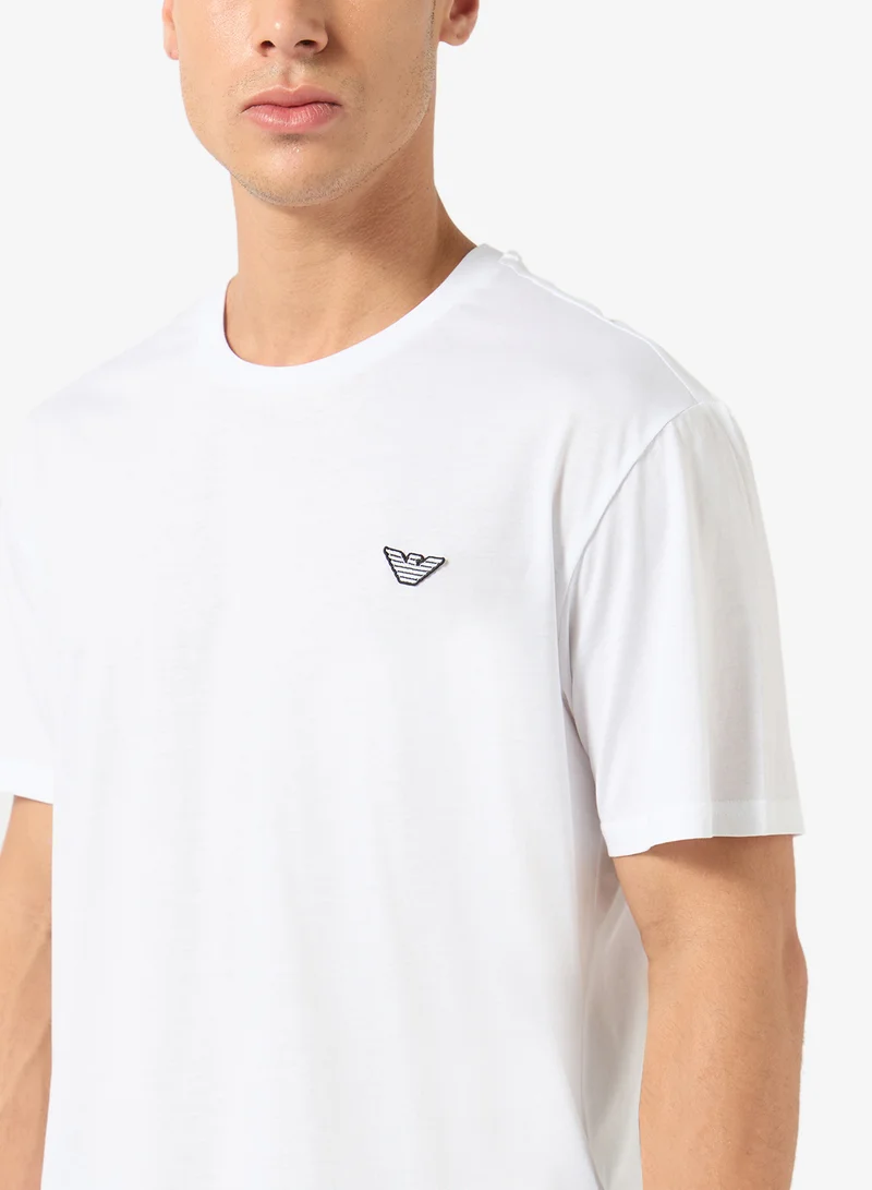 EMPORIO ARMANI  Logo Crew Neck T-Shirt for Men | Best Price UAE