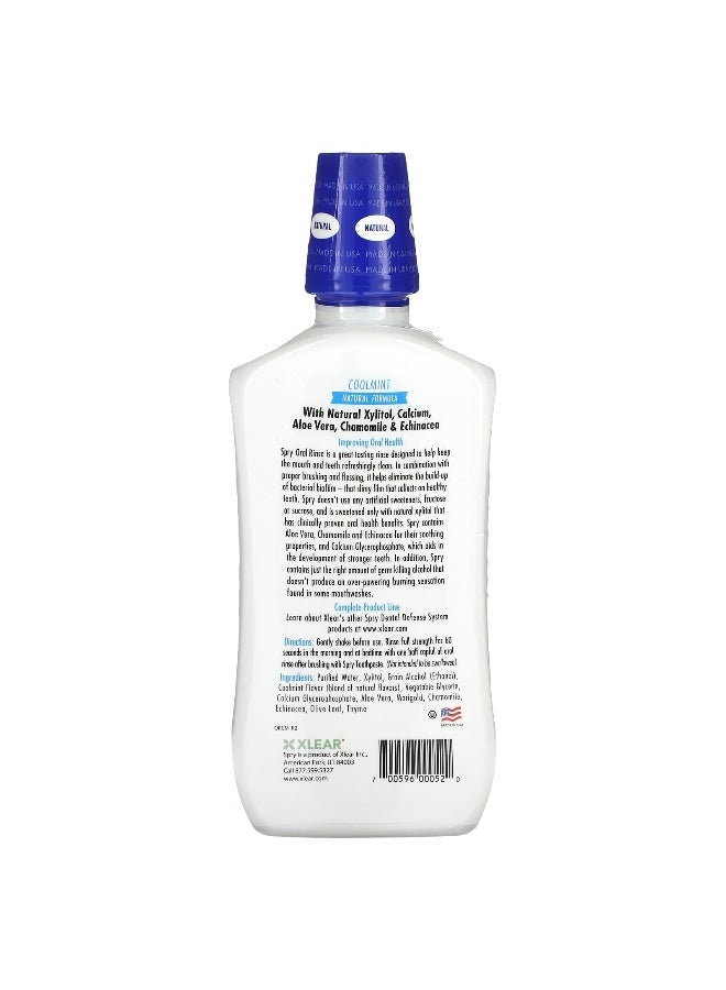 Xlear Xlear, Spry, Oral Rinse, Natural Coolmint, 16 fl oz (473 ml) - Image 2