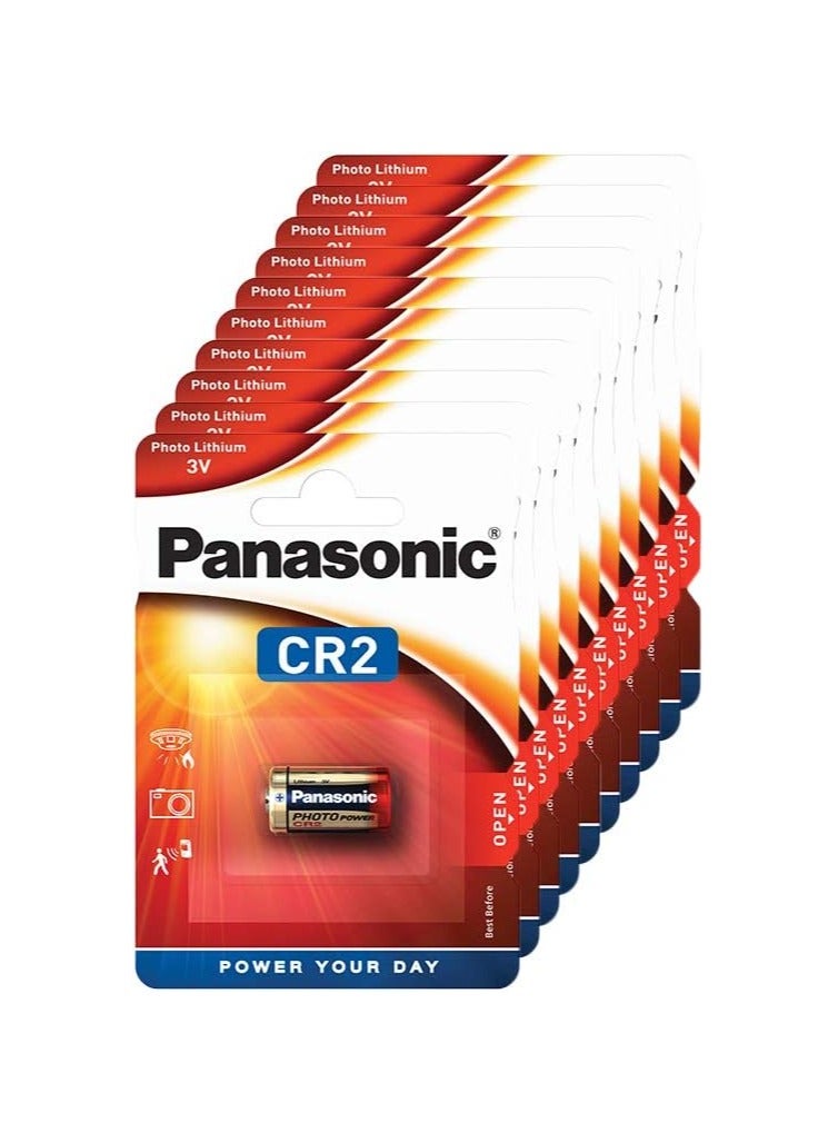 Panasonic 5-Pieces Panasonic CR2 Lithium 3V Batteries - Image 1