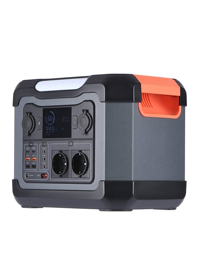 Mobile Home Power Bank For Power Outages, 1200 Watts  Equipped With Wireless Charging For Phones/OPS1200 - Image 2